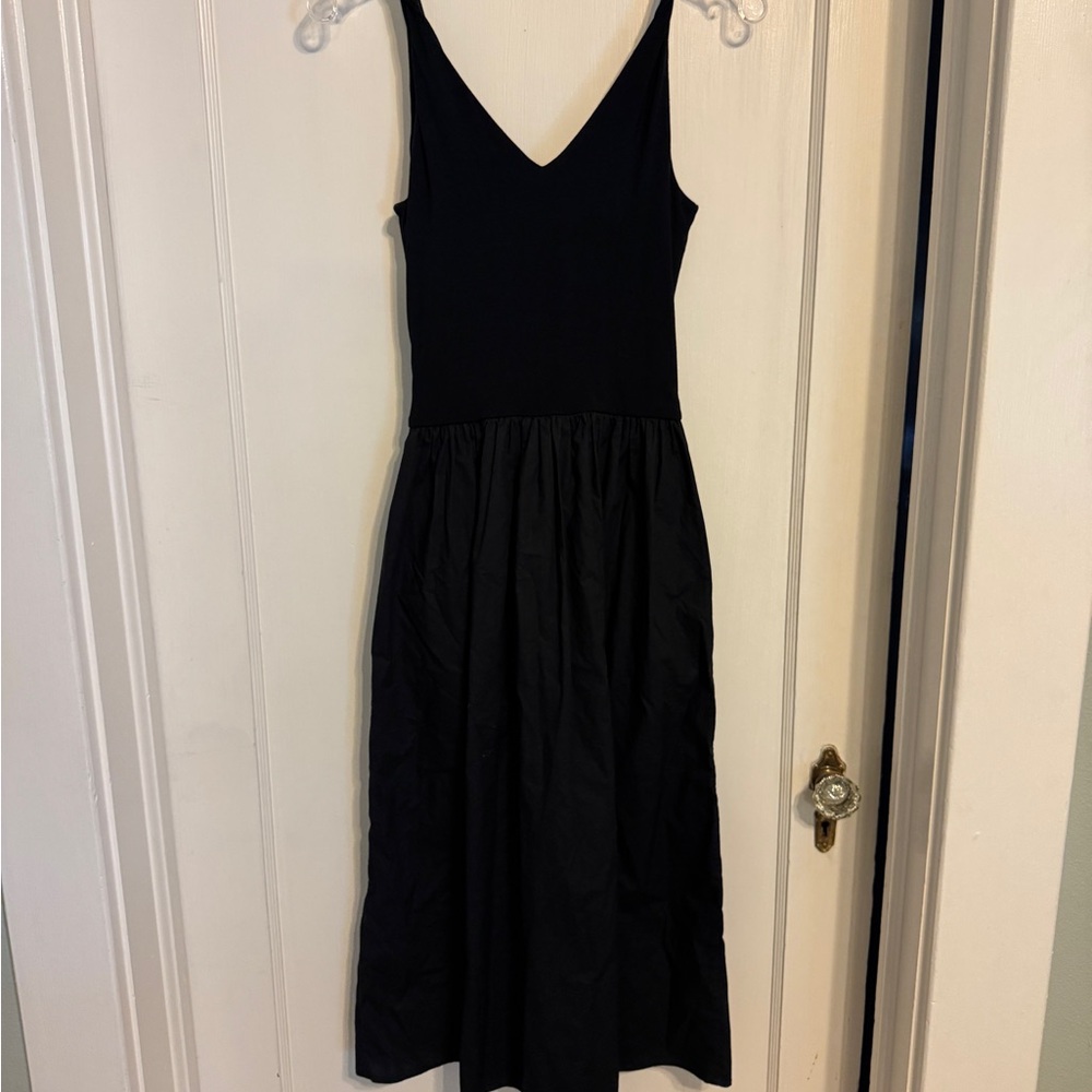 Rails Elegant Black Sleeveless Midi Dress